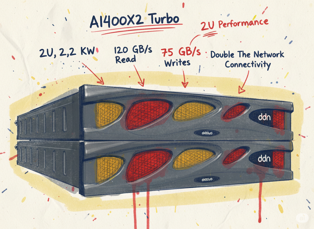 DDN AI400X2 Storage Appliance